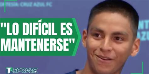 La Reacci N De Luis Iturbide Sobre Si Debut Con Cruz Azul Tj Sports