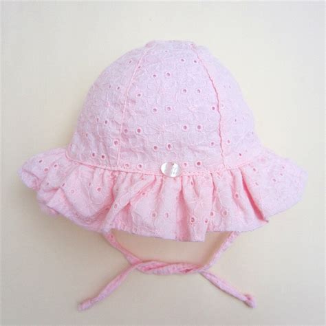 Toddler Girls Sun Hat Accessories Baby Summer Cotton Bucket Hat Child