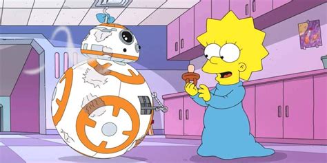 The Simpsons Crossover With Star Wars Cut Mandalorian Cameo