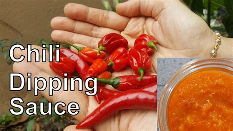 Chili Dipping Sauce 2019 Youtube