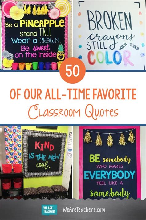 50 Of Our All Time Favorite Classroom Quotes We Are Teachers