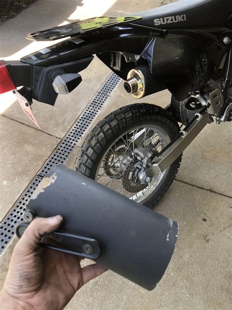 Day two of owning a DRZ. Made my own shorty, did the 3x3 mod, JD jets