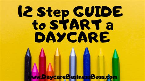 12 Step Guide To Start A Daycare Daycare Business Boss