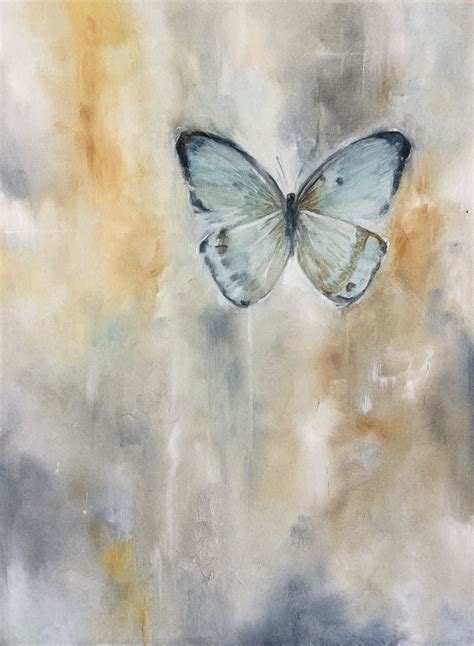 Colorful Abstract Butterfly Painting Sierra Briggs Art Art