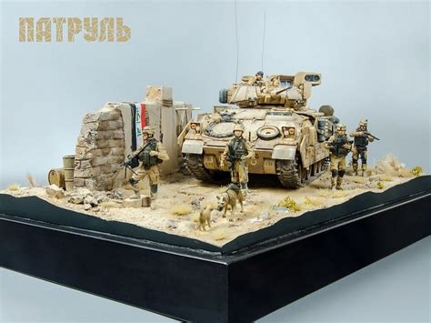 Патруль — Каропкару — стендовые модели военная миниатюра Миниатюры