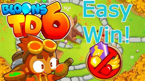 How to Beat Tree Stump on Chimps! (No Knowledge) Bloons TD 6 - YouTube