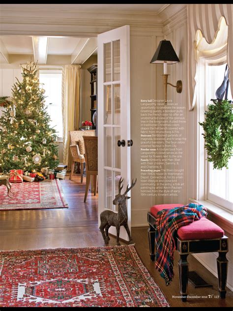 Home Design Interior New England Design Holiday Style