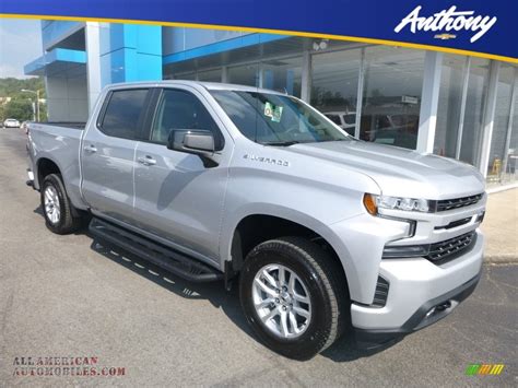 2020 Chevrolet Silverado 1500 Rst Crew Cab 4x4 In Silver Ice Metallic