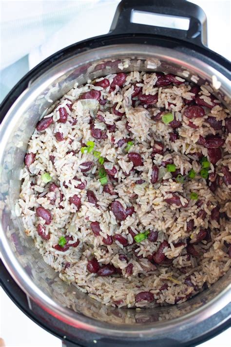 Maybe you would like to learn more about one of these? This Jamaican Instant Pot recipe is known as "rice and ...