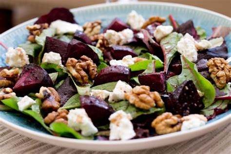 Beets Goat Cheese And Walnut Salad Everything Soulful