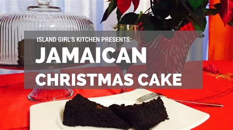 Jamaican Christmas Cake Recipe - YouTube