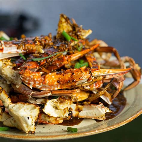 Singapore Style Grilled Black Pepper Crab Marion S Kitchen