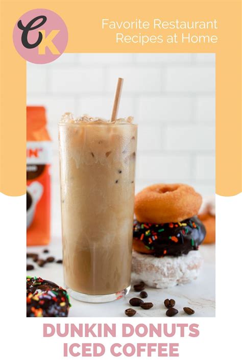 Dunkin Donuts Iced Coffee Copykat Recipes