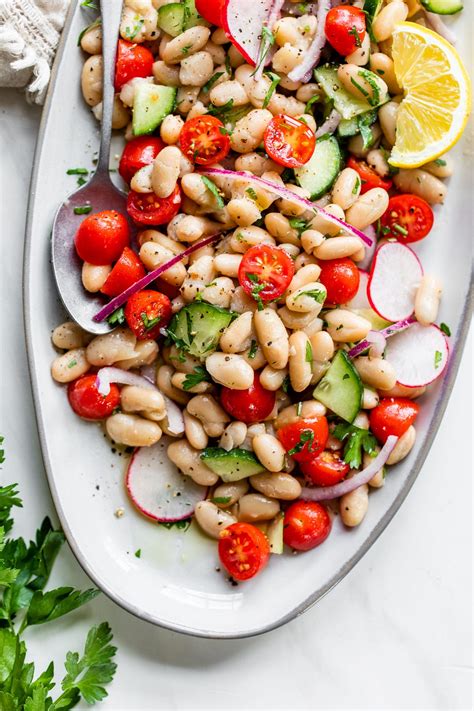 Cannellini Bean Salad The Almond Eater