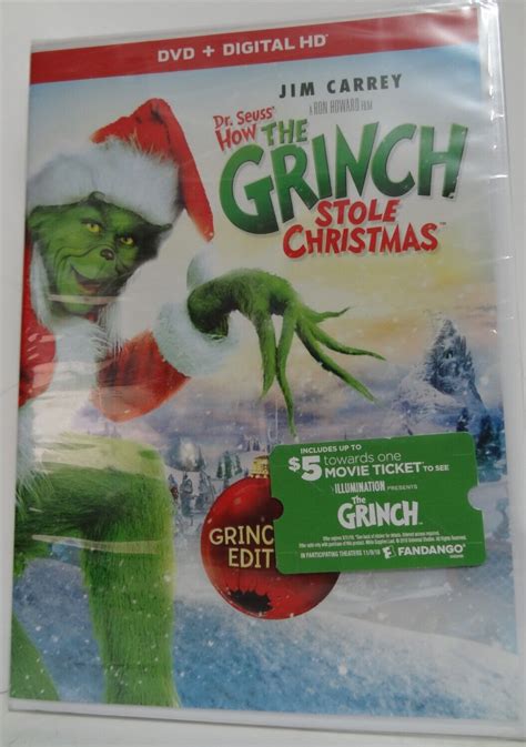 How The Grinch Stole Christmas By Dr Seuss DVD Digital HD EBay