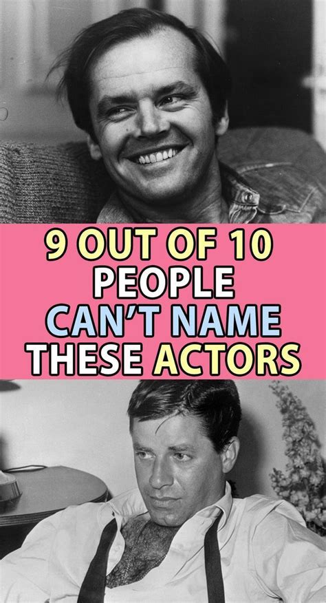 Quiz Can You Name These Iconic Actors Actors Quiz Old Movie Stars