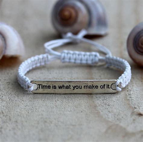 Inspirational Quotes Bracelets Engraved Bracelet For Women