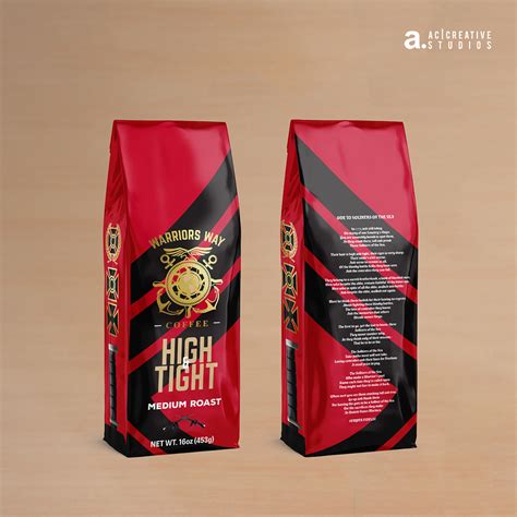 Warriors Way Coffee on Packaging of the World - Creative Package Design Gallery
