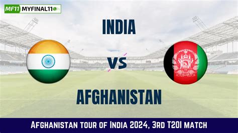Ind Vs Afg Dream11 Prediction Today Match Playing Xi Pitch Report