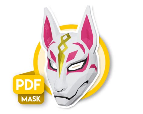 Fortnite Mask Printable