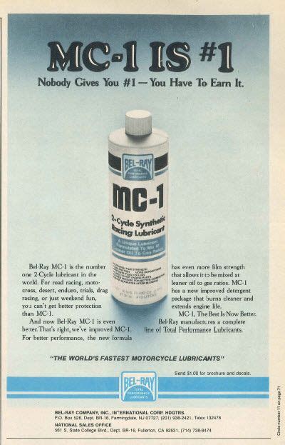 It is a domain having com extension. 1979 Motocross Action Magazine MC-1 Ad | Motocross ...