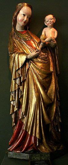 Escultura Gótica Wikipedia La Enciclopedia Libre Madonna