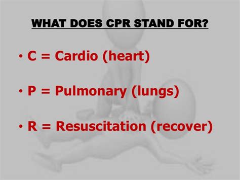 Looking for the definition of co? cardio pulmonary resuscitation
