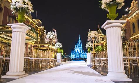Video Disney Wedding After Party At Magic Kingdom Goes Viral Night