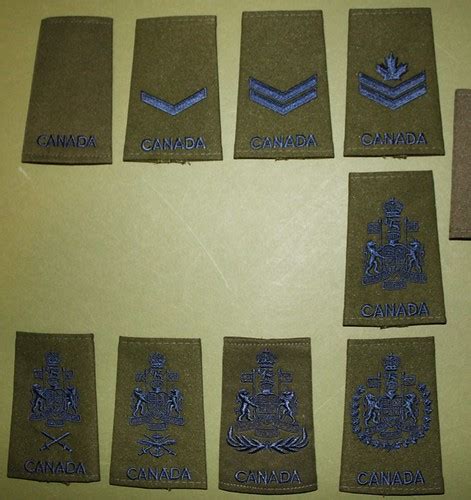 Canadian Air Force Nco Combat Uniform Rank Insignia Flickr