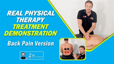 Back Pain Physiotherapy Treatment Session Massage Manual Therapy