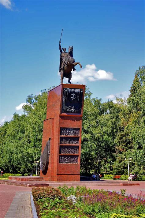 Monument Vasily Chapayev Cheboksary Tracesofwarnl