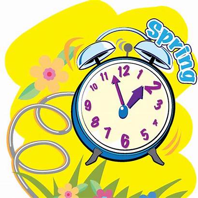 Daylight Savings Clipart Clock Forward Spring Clip
