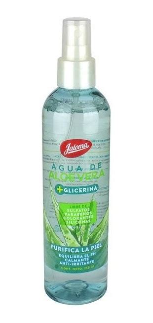 Agua De Aloe Vera Glicerina Jaloma 250 Ml FARMACIAS BS