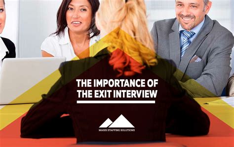 What Is The Importance Of An Exit Interview Masis Staffing