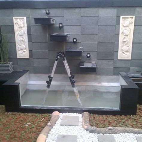 Jual kolam koi kaca 01 - Kota Tangerang Selatan - rindu alam landscafe