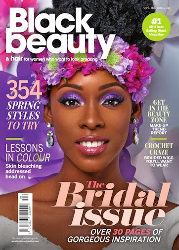 Black Beauty And Hair The Uks No 1 Black Magazine April May 2016