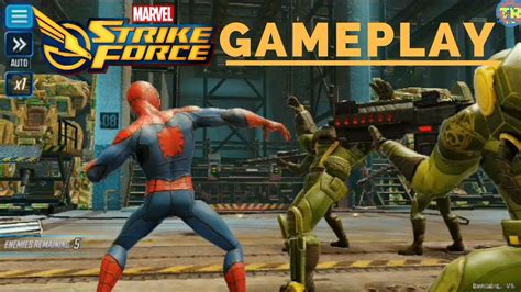 Marvel Strike Force Gameplay Youtube