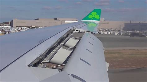 Dublin to JFK Aer Lingus A330-300….Landing - YouTube
