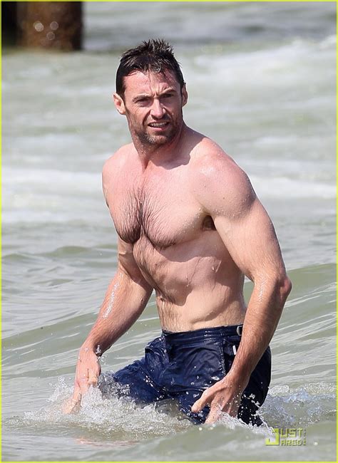 Full Sized Photo Of Hugh Jackman Shirtless St Tropez 07 Photo 2565327 Just Jared