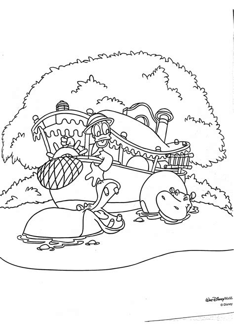 Free Disney Coloring Pages Jungle Cruise Gone With The Twins