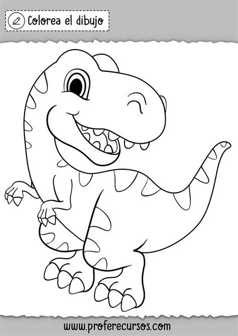 Presente a su hijo a especies de dinosaurios como velociraptor, spinosaurus, diplodocus, triceratops y otros. Dibujos de Dinosarios para Colorear