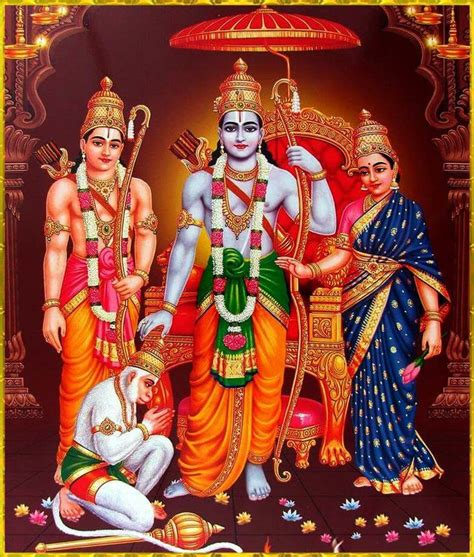 Sita Ram Laxman And Hanuman Hanuman Lord Hanuman Wallpapers Lord