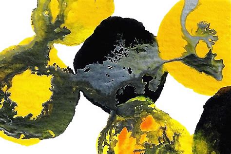 Yellow And Gray Interactions 4 Painting By Amy Vangsgard Pixels