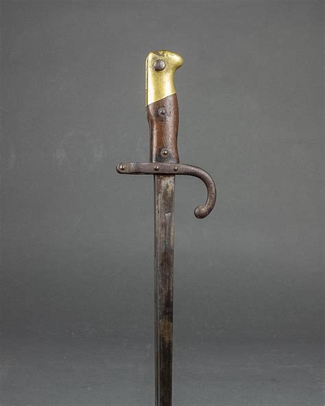 Sold Price French 1876 Gras Bayonet With Scabbard November 6 0119