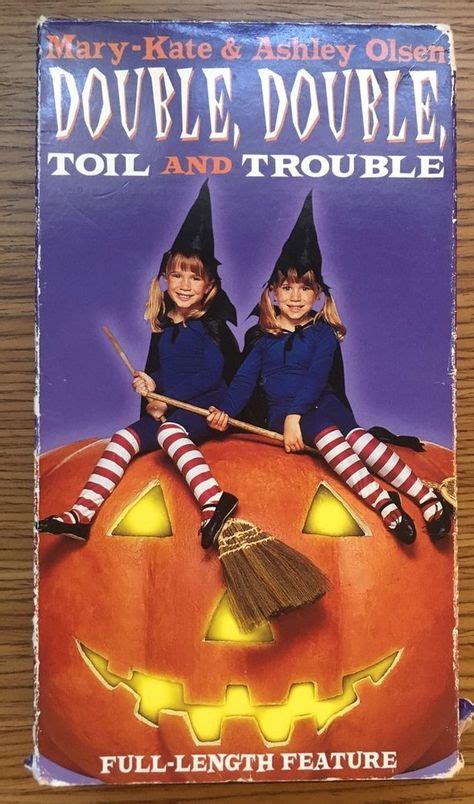 Double Double Toil And Trouble Vhs Halloween Mary Kate And Ashley