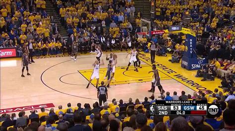Nba Playoff 2018 Warriors Vs Spurs Round 1 Game 2 Move 27 Klay
