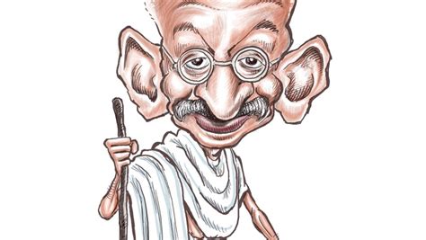 Gandhi Cartoonistsatishcom