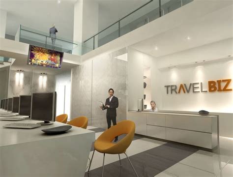 Travel Agency Office Design Interiores De Oficina Diseño De
