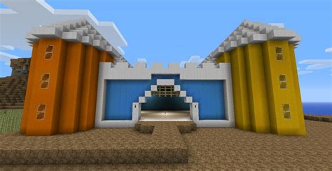 Simple Rainbow Castle Minecraft Map