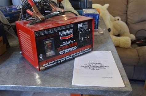 Century Fully Automatic 612 Volt Battery Charger W Manuel